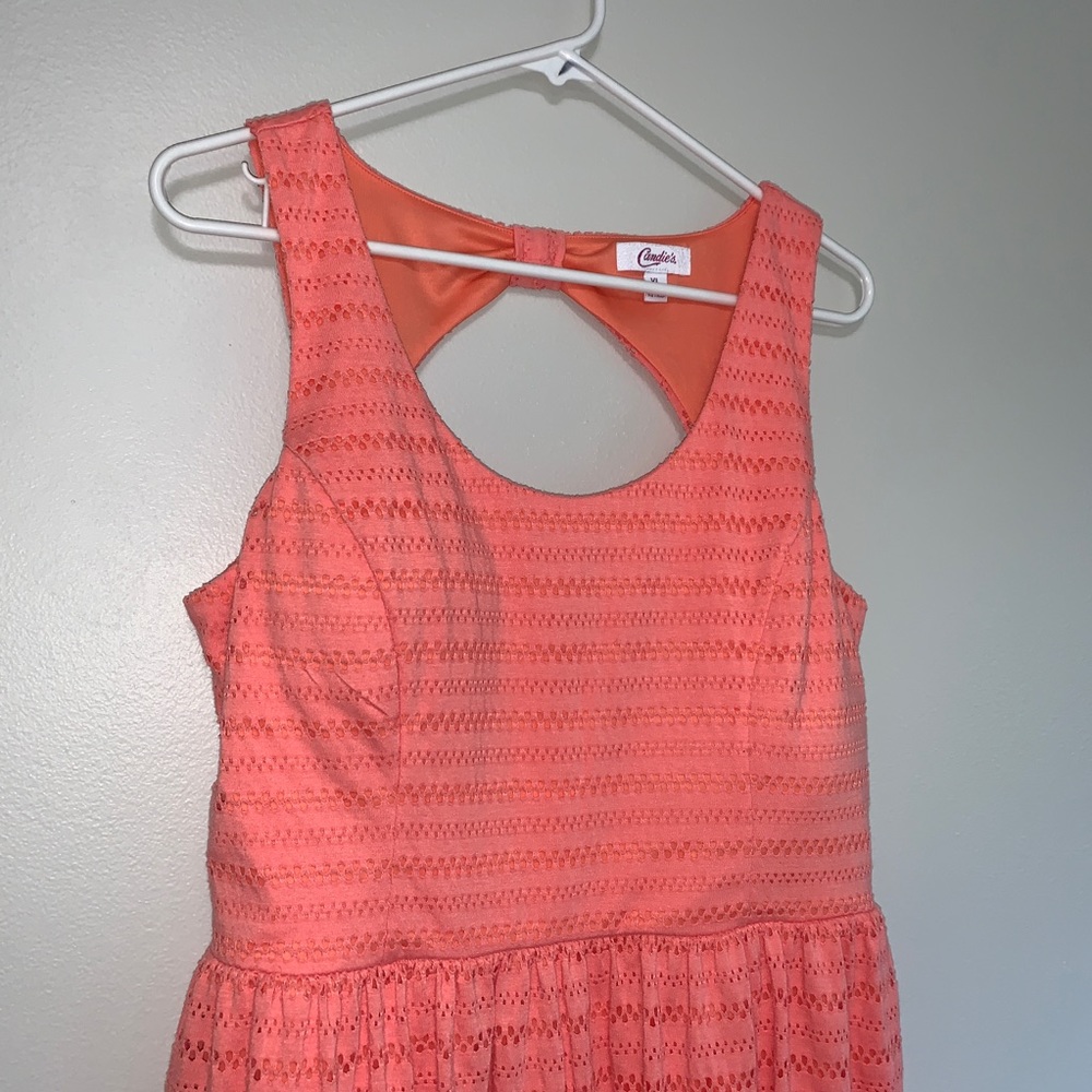 Pink Backless Dress - Picture 3 of 4